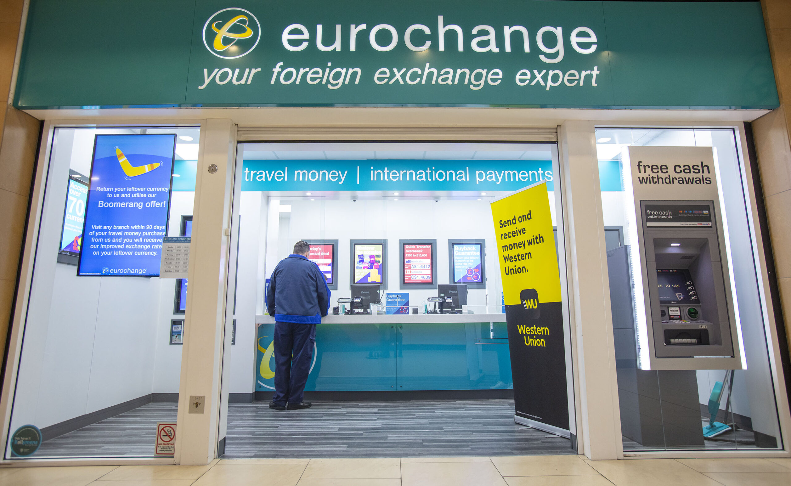 eurochange tourist exchange rates